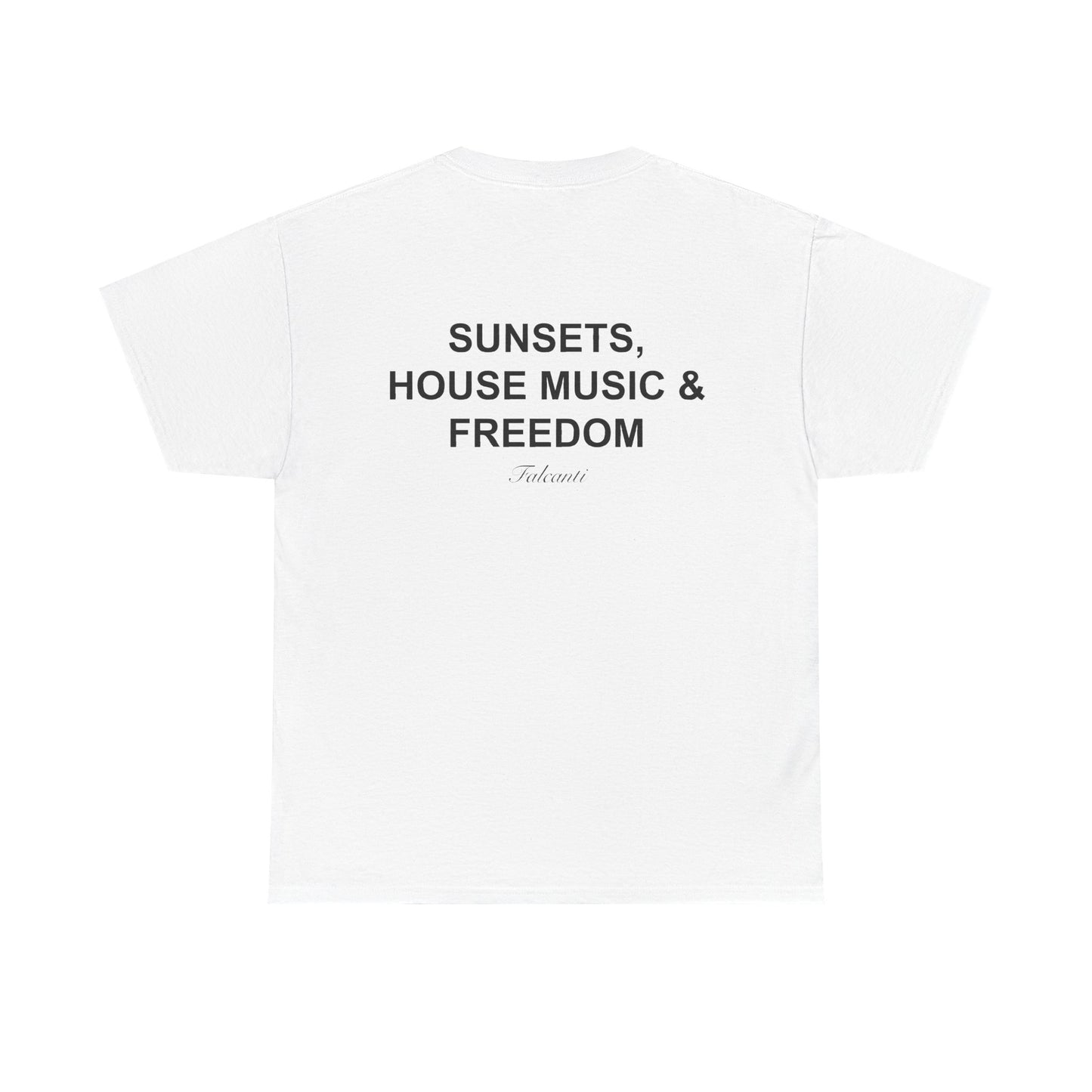 "Sunsets, House Music & Good Taste" Tee