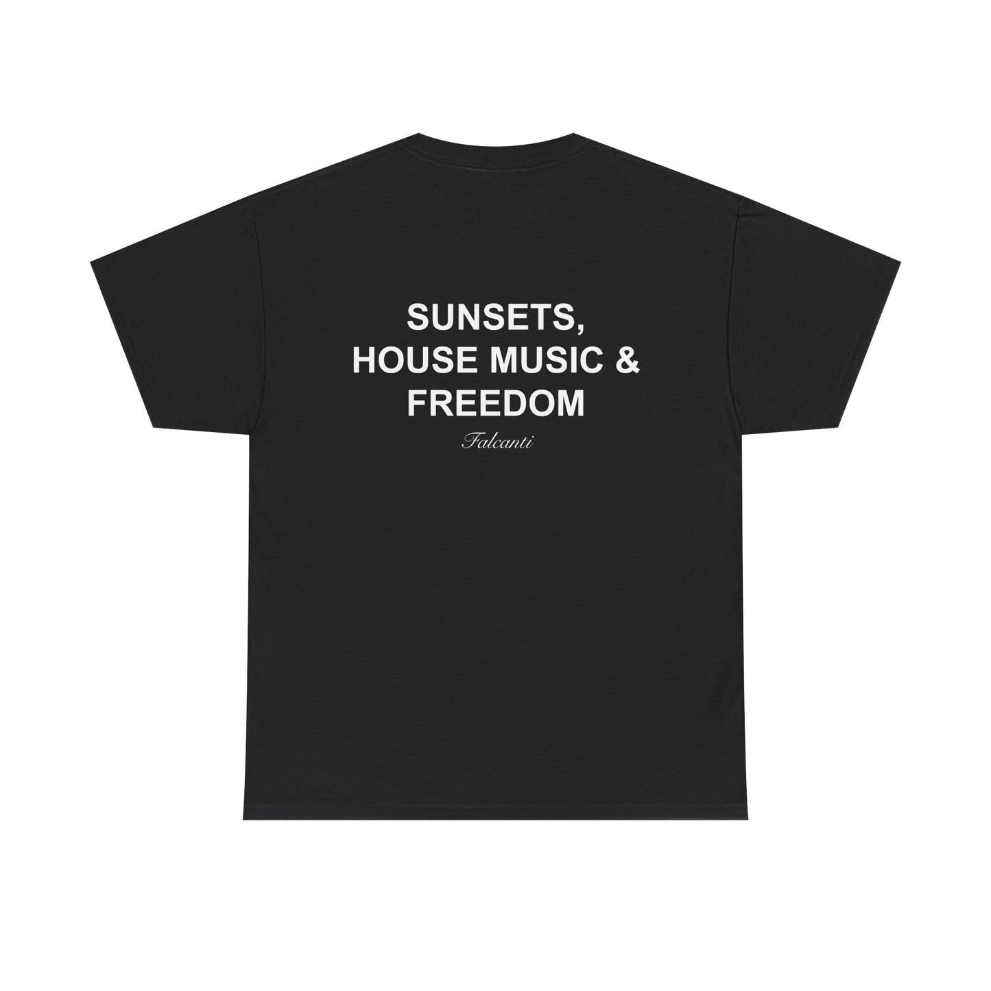"Sunsets, House Music & Good Taste" Tee
