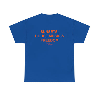 "Sunsets, House Music & Good Taste" Tee